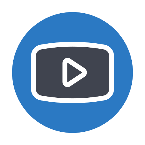 youtube Generic Blue icon