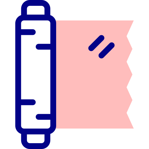 envoltura de plástico Detailed Mixed Lineal color icono