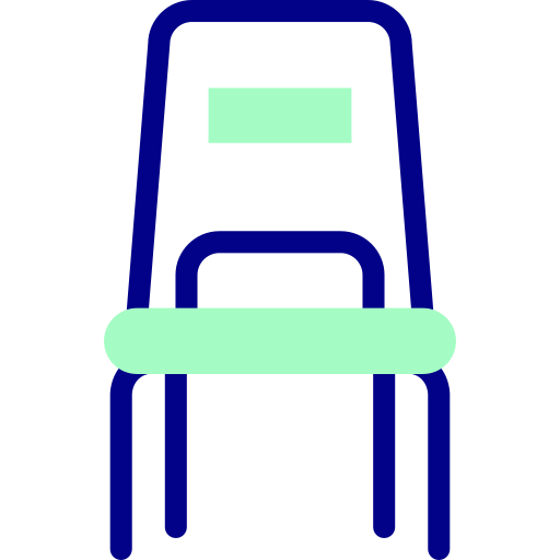 krzesło Detailed Mixed Lineal color ikona