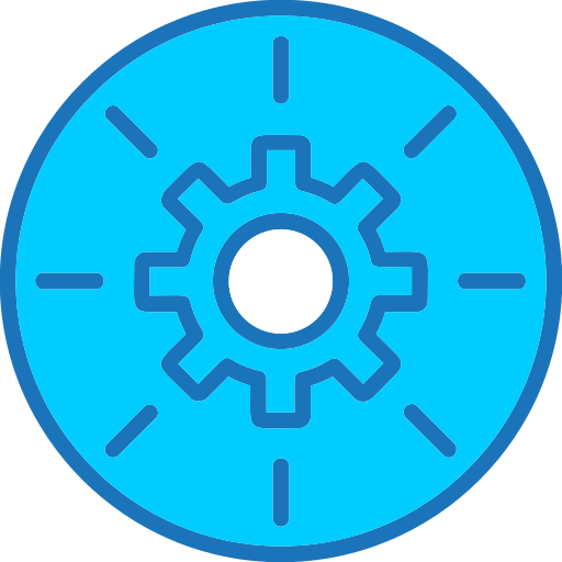 Process Generic Blue icon