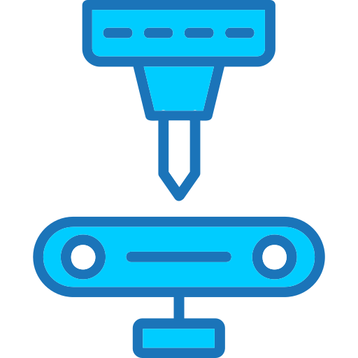 Machine Generic Blue icon