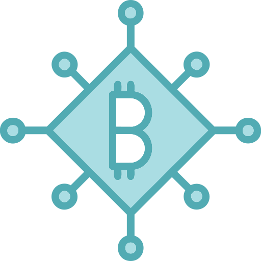 criptomoneda Generic Blue icono