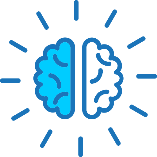 Мозг Generic Blue иконка