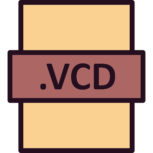 vcd Generic Outline Color ikona