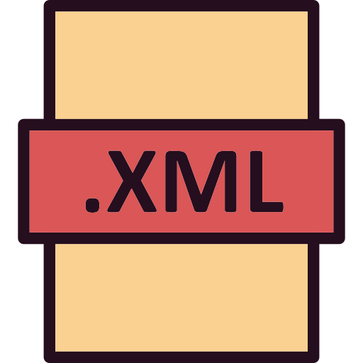 xml Generic Outline Color Icône