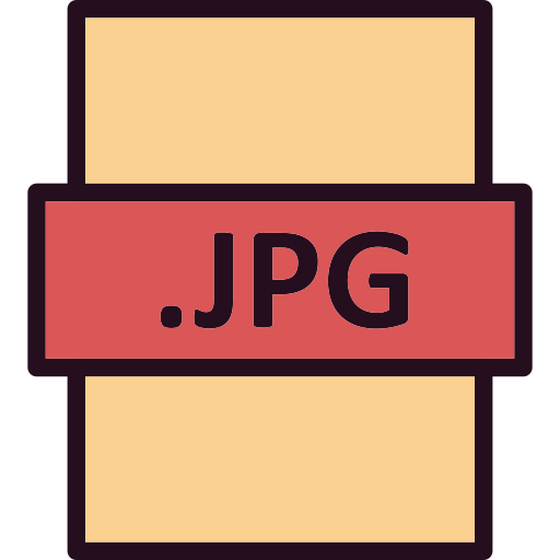 jpg Generic Outline Color icona