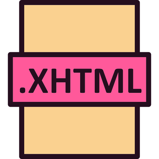 xhtml Generic Outline Color Icône