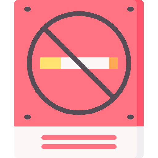 niet roken Special Flat icoon