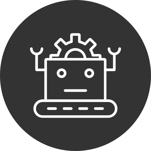 Robot Generic Glyph icon