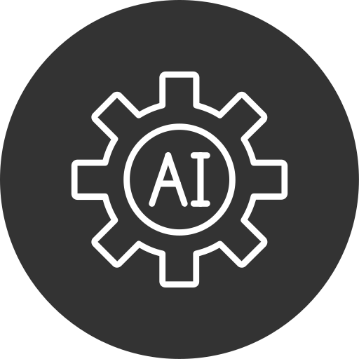 Artificial intelligence Generic Glyph icon