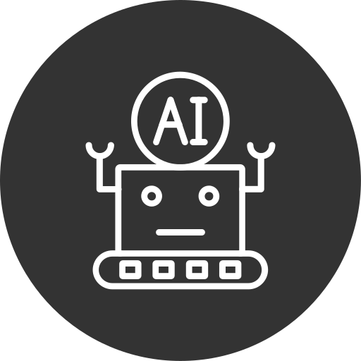 Artificial intelligence Generic Glyph icon