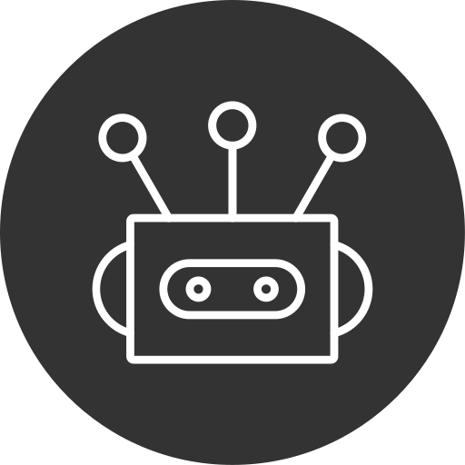 チャットボット Generic Glyph icon