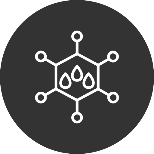 ナノテクノロジー Generic Glyph icon