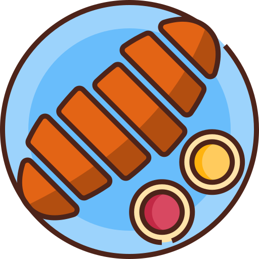 huhn katsu Generic Outline Color icon