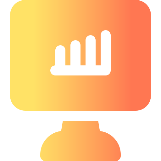 analityka Generic Flat Gradient ikona
