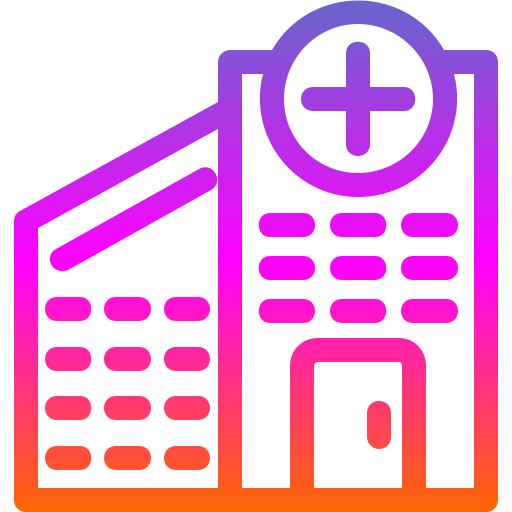 hôpital Generic Gradient Icône