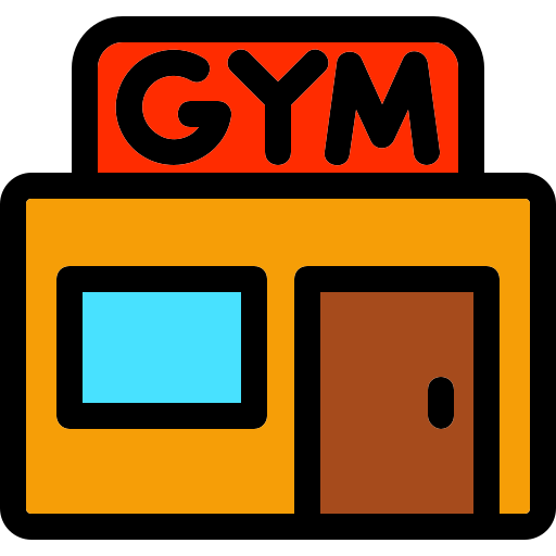 gym Generic Outline Color Icône