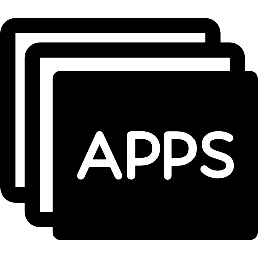 ontwikkeling van apps  icoon