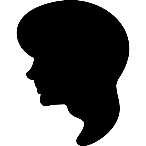 capelli di donna  icona