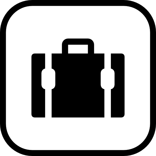 Знак чемодана  иконка