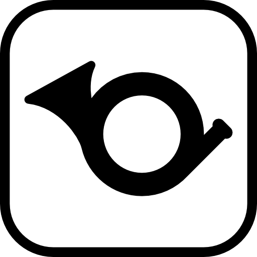Musical sign  icon