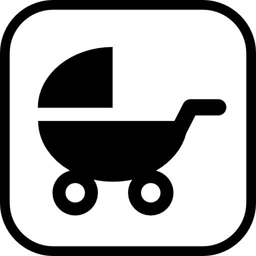 Baby trolley  icon