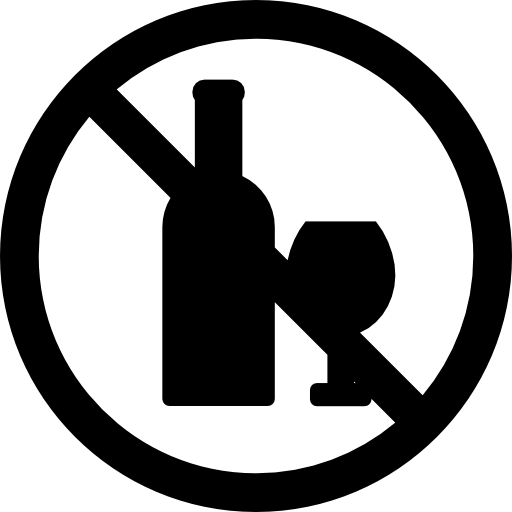 zakaz picia  ikona
