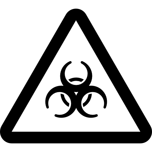 Biological warning  icon