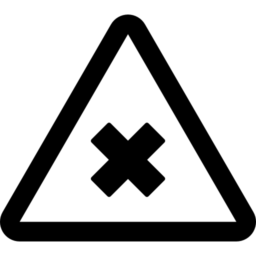 znak zakazu wjazdu  ikona
