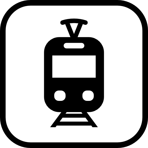Tram stop  icon