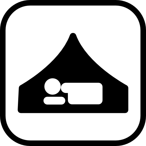Sleeping in Tent  icon