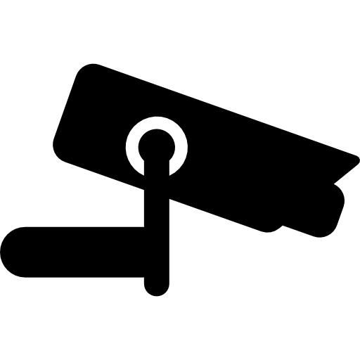 cámara de seguridad  icono