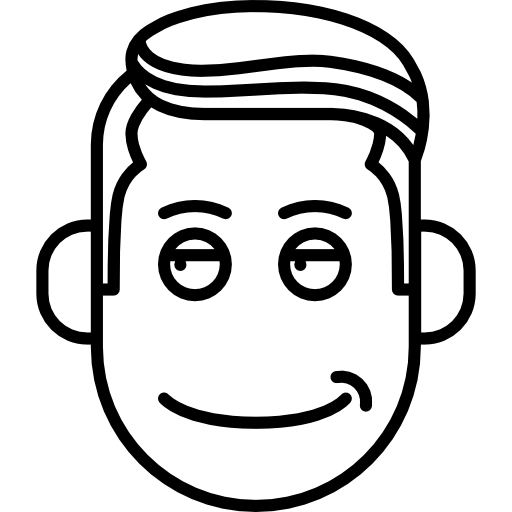 Boy with Smiling Face  icon
