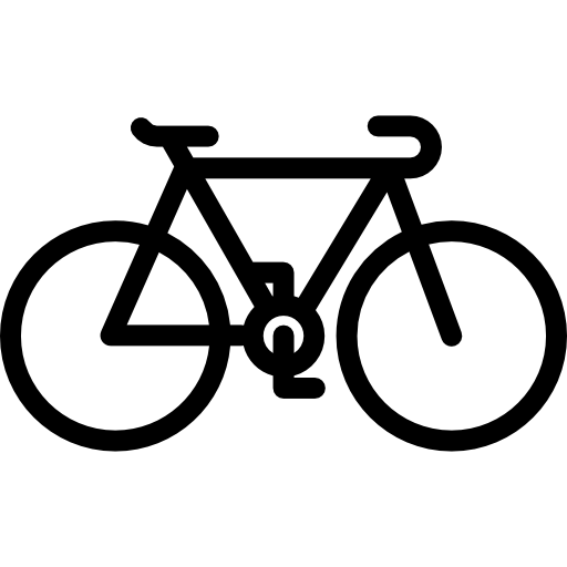 rower w starym stylu  ikona