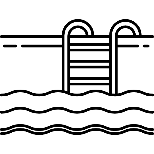 zwembadtrap  icoon