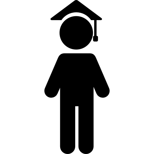 卒業する男の子  icon