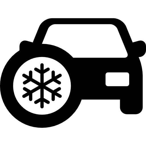 klimatyczny samochód  ikona