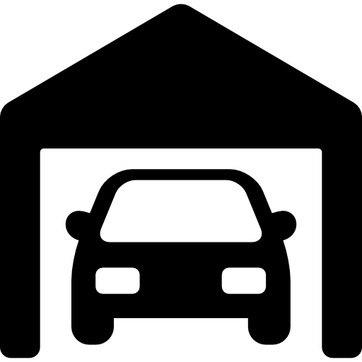 prywatny garaż  ikona