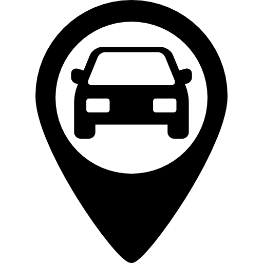 자동차 자리 표시 자  icon
