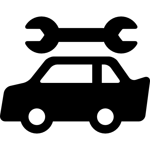 servicio de auto  icono