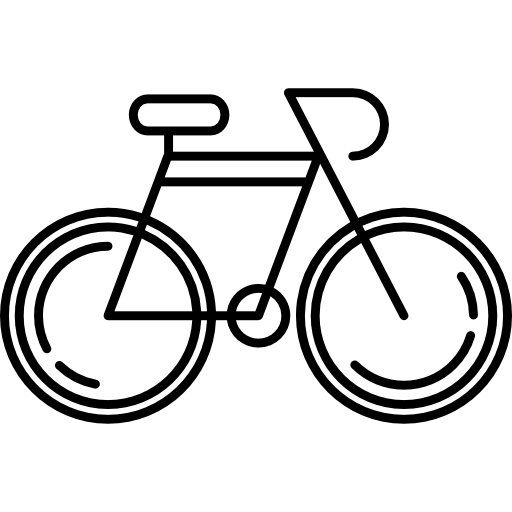 bicicletta antiquata  icona