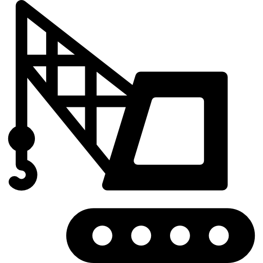 mechanische kraan  icoon