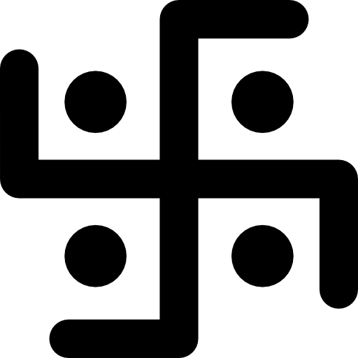 svastica indù  icona