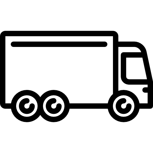 Большой грузовой автомобиль  иконка