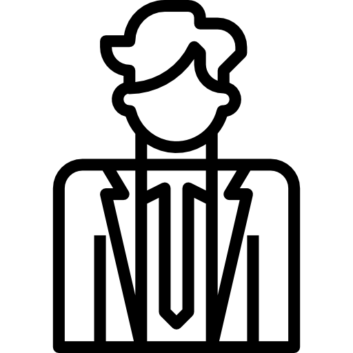 Бизнесмен Skyclick Lineal иконка