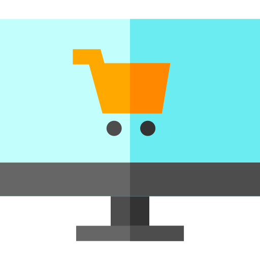 online shop Basic Straight Flat icon