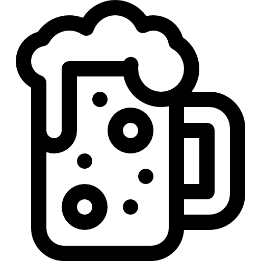 piwo Basic Rounded Lineal ikona
