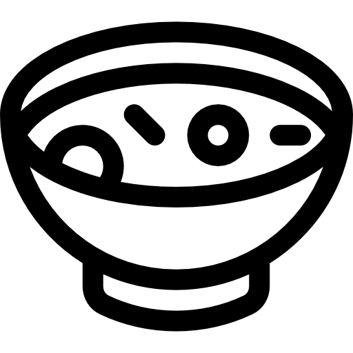 sopa Basic Rounded Lineal icono