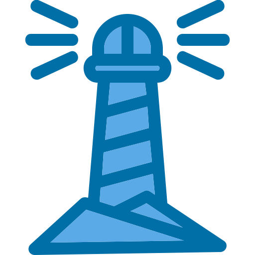 phare Generic Blue Icône