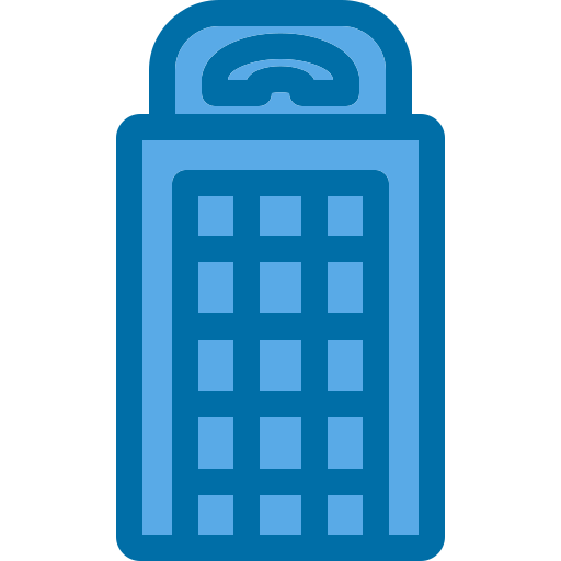 telefooncel Generic Blue icoon